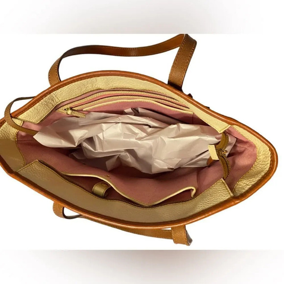 DOONEY & BOURKE CHARLESTON SHOPPER BAG in Bone - Picture 8 of 15